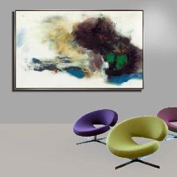 ART。DECO 水墨翡翠 現代簡約北歐客廳裝飾畫小清新抽象掛畫壁畫餐廳牆壁畫(3款可選) 歷史價格詳細信息