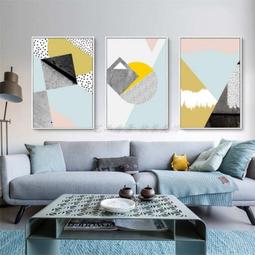 ART。DECO  抽象現代簡約形意意境玄關裝飾畫芯高清微噴打印壁畫畫心(5款可選) 歷史價格詳細信息