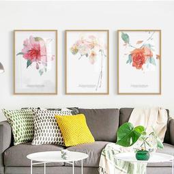 ART。DECO 現代簡約裝飾畫客廳掛畫黃色字母牆畫文字箴言勵志壁畫(4款可選) 歷史價格詳細信息