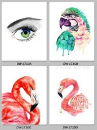 ART。DECO  ins北歐現代小清新火烈鳥粉色菠蘿字母少女心裝飾畫(5款可選) 歷史價格詳細信息