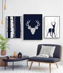 北歐風裝飾餐墊掛布-墨綠色小花 歷史價格詳細信息