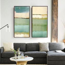 客廳掛畫酒店飯店裝修掛畫大氣晶瓷畫三聯畫沙發背景牆裝飾畫 歷史價格詳細信息