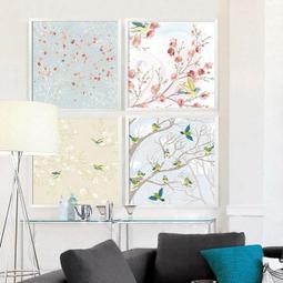 ART。DECO 春夏秋冬拼畫北歐風格裝飾畫客廳掛畫自然風景牆畫(4款可選) 歷史價格詳細信息