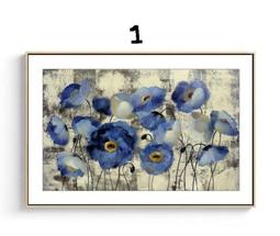 ART。DECO 藍調現代簡約地中海風格玄關裝飾畫印染圖案客廳掛畫樣板間壁畫(12款可選) 歷史價格詳細信息