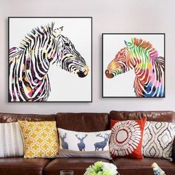 ART。DECO  波普女孩 掛畫 無框沙發客廳現代 時尚簡約家居掛畫 歷史價格詳細信息