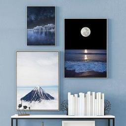 ART。DECO 靜謐世界 現代簡約客廳裝飾畫沙發背景牆掛畫玄關掛畫牆上壁畫 價格比較,價格查詢,歷史價格詳細信息