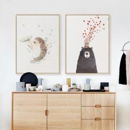 ART。DECO 愛情文藝電影掛畫版畫門市店面裝飾畫手札情緣電影海報畫裝飾畫個性壁畫影視有框畫牆畫客廳掛畫(多款可選) 歷史價格詳細信息