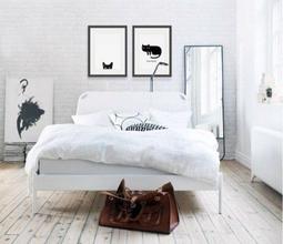 北歐版畫有框畫 北歐風三角  【TROMSO】/ WA85 61x41cm  台灣現貨 客廳臥室【0313141】 歷史價格詳細信息