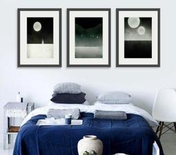 ART。DECO  現代簡約抽像印象藝術裝飾畫畫芯客廳餐廳書房背景牆(4款可選) 歷史價格詳細信息