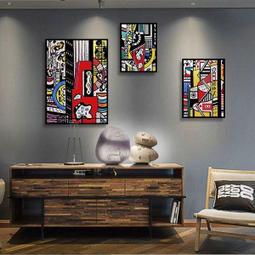 ART。DECO  城市韶光 現代簡約裝飾畫臥室床頭掛畫紅色牆畫自然風景壁畫溫馨 歷史價格詳細信息