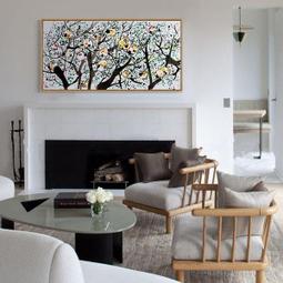 ART。DECO 藝術微噴現代裝飾畫客廳餐廳背景牆掛畫生命樹黃金伊甸園推薦 歷史價格詳細信息