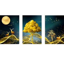 招財鹿流沙畫擺件家居客廳酒櫃裝飾品玄關電視櫃新房喬遷新居禮萌 歷史價格詳細信息