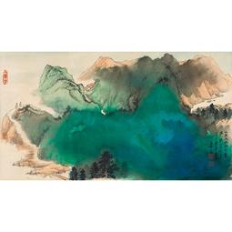 名畫品復刻潘天壽巖菊寫意花鳥畫國畫掛畫藝術微噴臨摹裝飾畫 歷史價格詳細信息