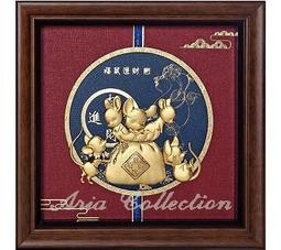 【福鼠聚財】金鼠 純金箔雕塑大櫥窗 歷史價格詳細信息