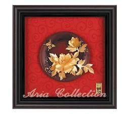 立體金箔畫 小雲采系列 一帆風順 24x24公分 2349B2424-04 附保證書 可掛牆面可立桌面 歷史價格詳細信息