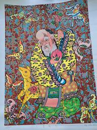 第九屆版印年畫得獎作品 四季平安 1993 王毓麒版畫 歷史價格詳細信息