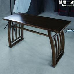 【馬鞍桌】新中式實木仿古兒童書法書畫教學桌椅國學培訓班學習課 歷史價格詳細信息