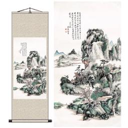 絲綢畫  國畫晚游 卷軸畫 大堂畫 包廂壁畫 裝飾掛畫仕女圖古典畫 歷史價格詳細信息