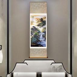 絲綢畫客廳辦公室掛畫風水卷軸國畫字畫牡丹畫花開富貴鯉魚圖吉祥 歷史價格詳細信息