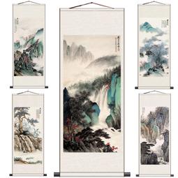 絲綢掛畫卷軸畫工筆花鳥畫荷韻家居招財畫年年有余客廳玄關畫定制 歷史價格詳細信息