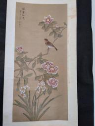 早期手繪精品老畫 吳楚湘 絹本山水立軸 歷史價格詳細信息