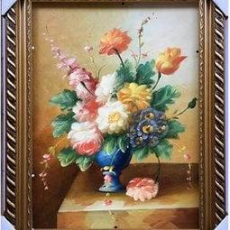 來新北逛菜市【風水油畫】山水聚寶盆3 (含運價) 歷史價格詳細信息