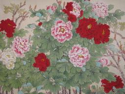 居山坊 出清商品 公筆 牡丹 小雞 子陵 裐布畫作 歷史價格詳細信息