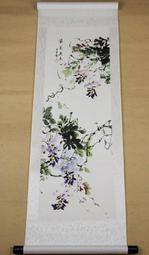 【yes99buy】寫意字畫-芙蓉魚花鳥畫裝飾客廳壁畫 絲綢畫卷軸掛畫十天預購+現貨 歷史價格詳細信息