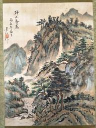 【啟秀齋】台灣早期水墨畫家 方天寶 觀世音菩薩 舊裱 歷史價格詳細信息