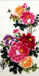 【幸運星】100*50CM 風水有關係 風水畫 純手繪 花鳥畫 國畫 玉蘭花香 客廳 名人 字畫 作品 工筆畫 c1 歷史價格詳細信息