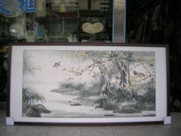 [ 丁銘畫廊 ] 五路財神 帶財 進財圖-靠山圖-光茫 有朝氣-步步高升-老松迎客純手工畫油畫原作品-大尺寸含框裱好價格 歷史價格詳細信息