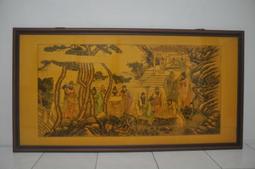 古董老件仕女油畫高183長92公分可交換物品 歷史價格詳細信息