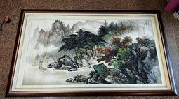 手繪畫作含框含鏡片（紅白梅雙鶴） ，日本畫家“月居偉光”畫心約47cmx26cm,含框約65cmx44cm。 歷史價格詳細信息