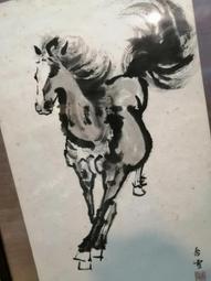 真跡非複制畫早期的富貴牡丹，很大幅，照片上面有尺寸落款處外面的塑膠保護地方有簽字筆字跡沒有污染到作品便宜賣1980自取 歷史價格詳細信息