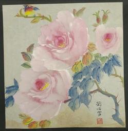 寫意水墨人物畫 畫心52x46cm 未裝框 歷史價格詳細信息