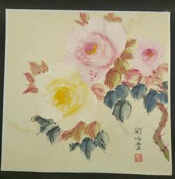 寫意水墨人物畫 畫心52x46cm 未裝框 歷史價格詳細信息