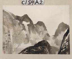 託 售---近 代--丁 二 仲 水墨 --幽谷 山水 鏡片 歷史價格詳細信息