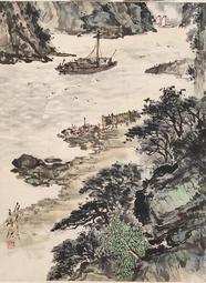 】近 代 -- 王 震 --  松 鶴 图  捲 軸 歷史價格詳細信息