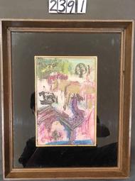 日 本 近 代 --棟 方 志 功  板画--1964 年 花 深 菩 薩 歷史價格詳細信息