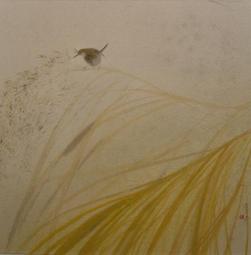 現 代 水墨  - 廖 鴻 興 --1992 金 与 銀 -- 鏡 框 歷史價格詳細信息