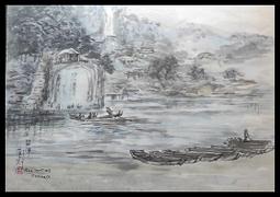 近 代--丁 衍 庸 水 墨-- 猴 圖 鏡 片 歷史價格詳細信息