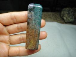 《紀老師的收藏-210 》高能量魔法石&rarr; 天然優質七彩鐵斧木化玉方形印章&rarr;V15  ※聚氣招財、心想事成、收藏增值! 歷史價格詳細信息