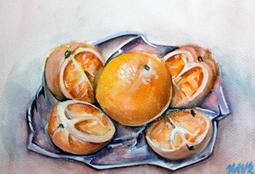 煥賣玩意＃【水彩原作】未裱框 8開 溫室花朵 2013畫作 （可擺飾於咖啡廳、餐廳、辦公室、客廳等地 歷史價格詳細信息