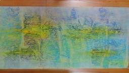 百壺坊  水彩 王爾昌    如魚得水  33cmX68cm 歷史價格詳細信息