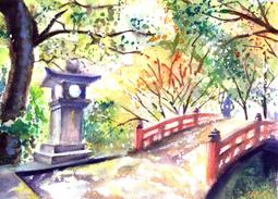 (特價)煥賣玩意＃【水彩原作】未裱框 (27x19cm約16開) 金雞獨立 雞 (可擺辦公室、咖啡廳等) 歷史價格詳細信息