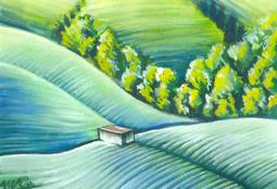 (特價)煥賣玩意＃【水彩原作】未裱框 (27x19cm約16開) 金雞獨立 雞 (可擺辦公室、咖啡廳等) 歷史價格詳細信息