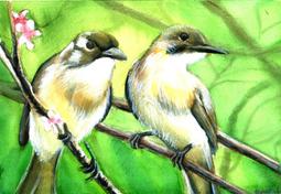 煥賣玩意＃【水彩原作】未裱框 8開 溫室花朵 2013畫作 （可擺飾於咖啡廳、餐廳、辦公室、客廳等地 歷史價格詳細信息