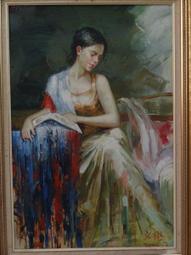 古玩軒~(油畫 書法 字畫) 國畫~名家畫~孔雀 鴛鴦水畔 豆蔻階前 款 范烔亭 歷史價格詳細信息