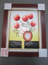 『府城畫廊-手繪油畫』花卉畫－現代裝飾掛畫－70x80－(含框價)－有實體店面－請查看關於我聯繫－G258 歷史價格詳細信息