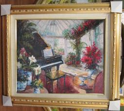 『府城畫廊-手繪油畫』風景畫－30x40－(會繃內架，可吊掛)－有實體店面，我們店有在裱框－P340 歷史價格詳細信息